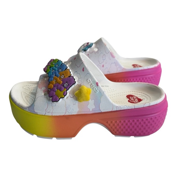 NWT Crocs Care Bears Stomp Slide Size 9 - Picture 3 of 6
